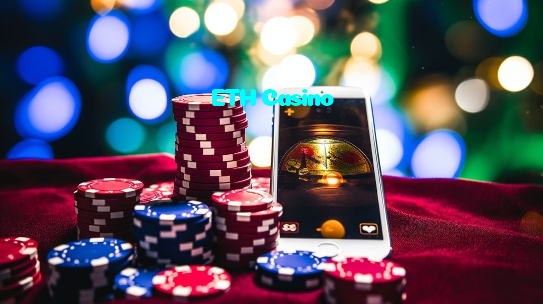 ETH Casino casino presented on mobile device in Pakistan with slots and live games